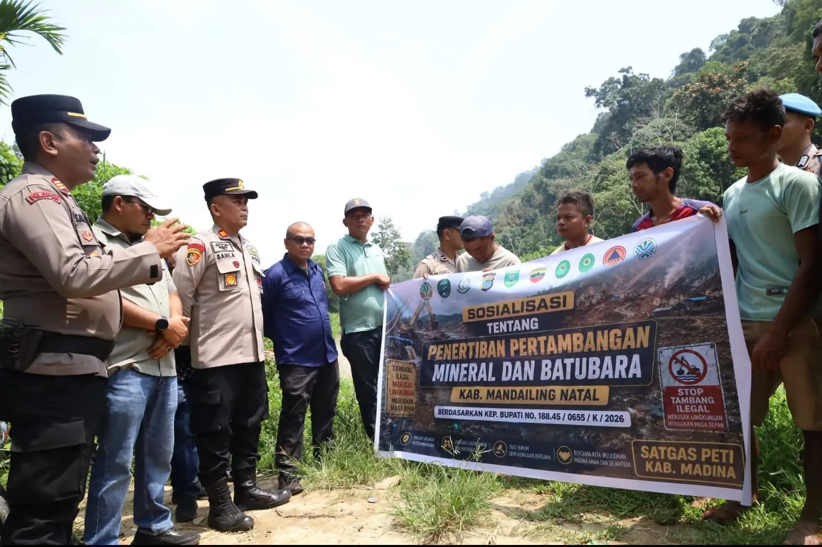 Masuk Fase Penindakan, Penertiban Pengusaha PETI di Madina Belum Juga Terlaksana