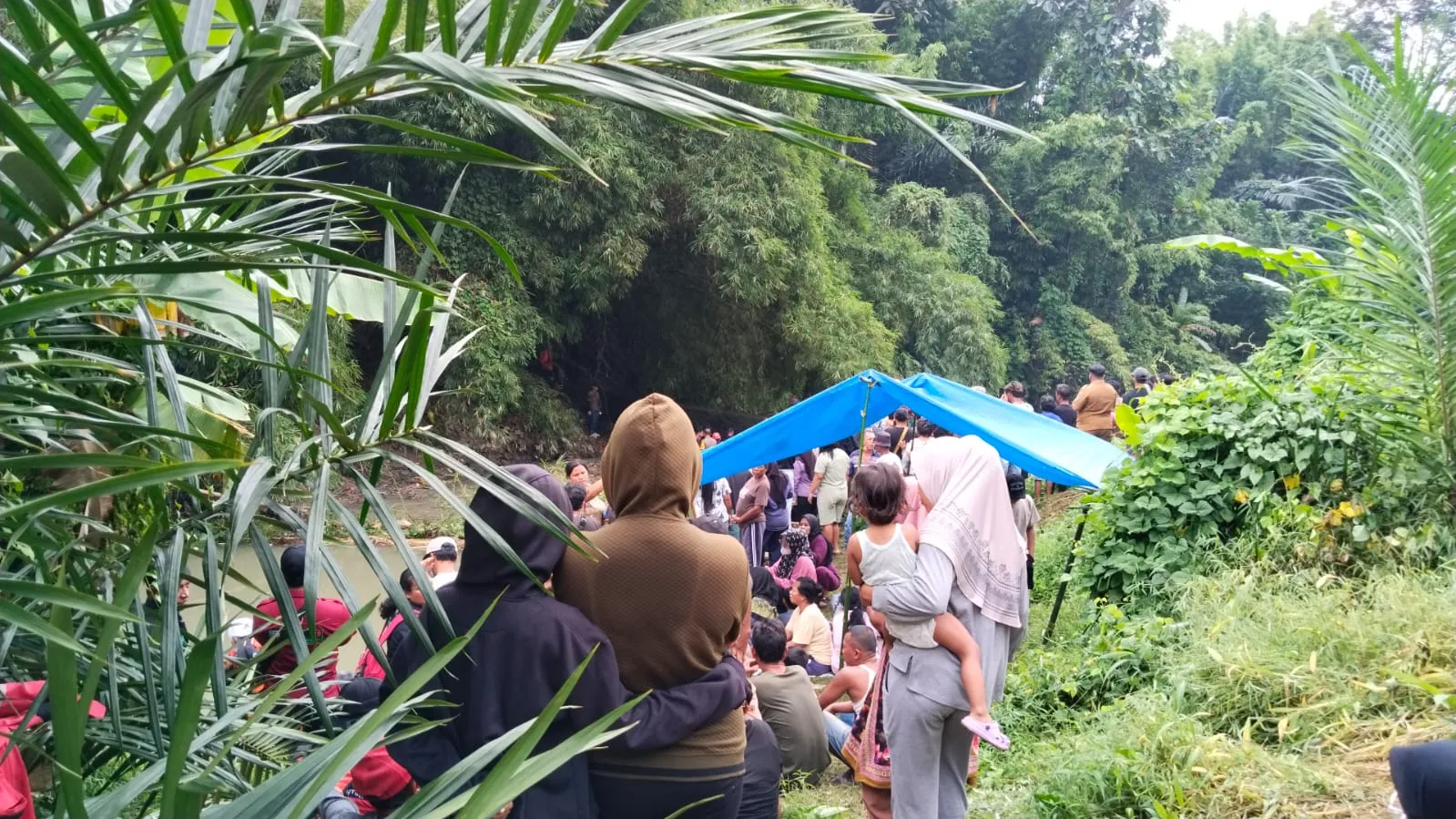 Pemko Pematangsiantar Cari Anak Hanyut di Sungai Bah Sosopan