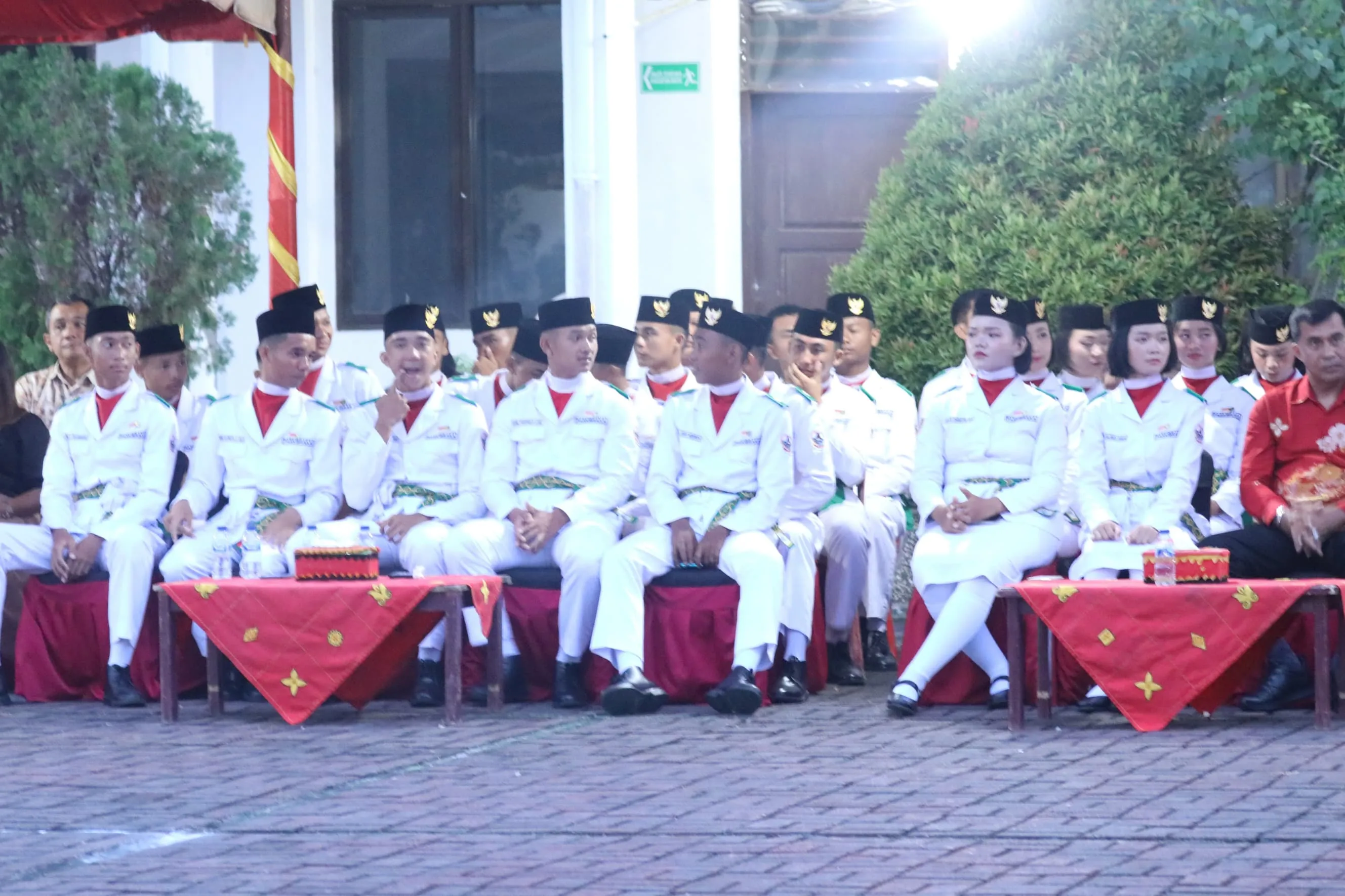 Ramah Tamah HUT ke-81 RI, Wali Kota Gunungsitoli Apresiasi Dedikasi Paskibraka dan Sampaikan Capaian Pembangunan