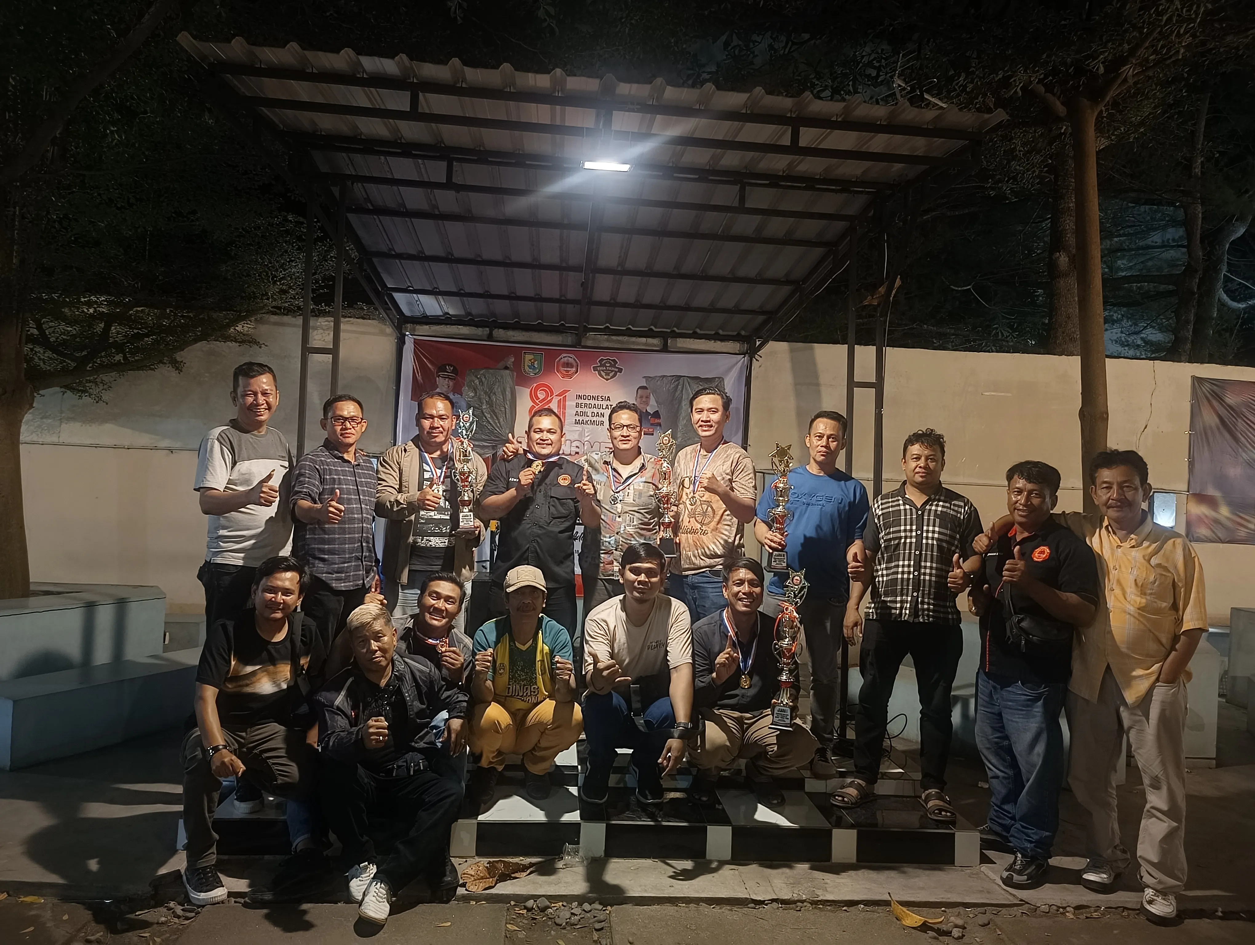 Gelar Dam Batu, Forwakum Sergai-Tebingtinggi Meriahkan HUT RI ke-81 di Cafe dan Resto 37