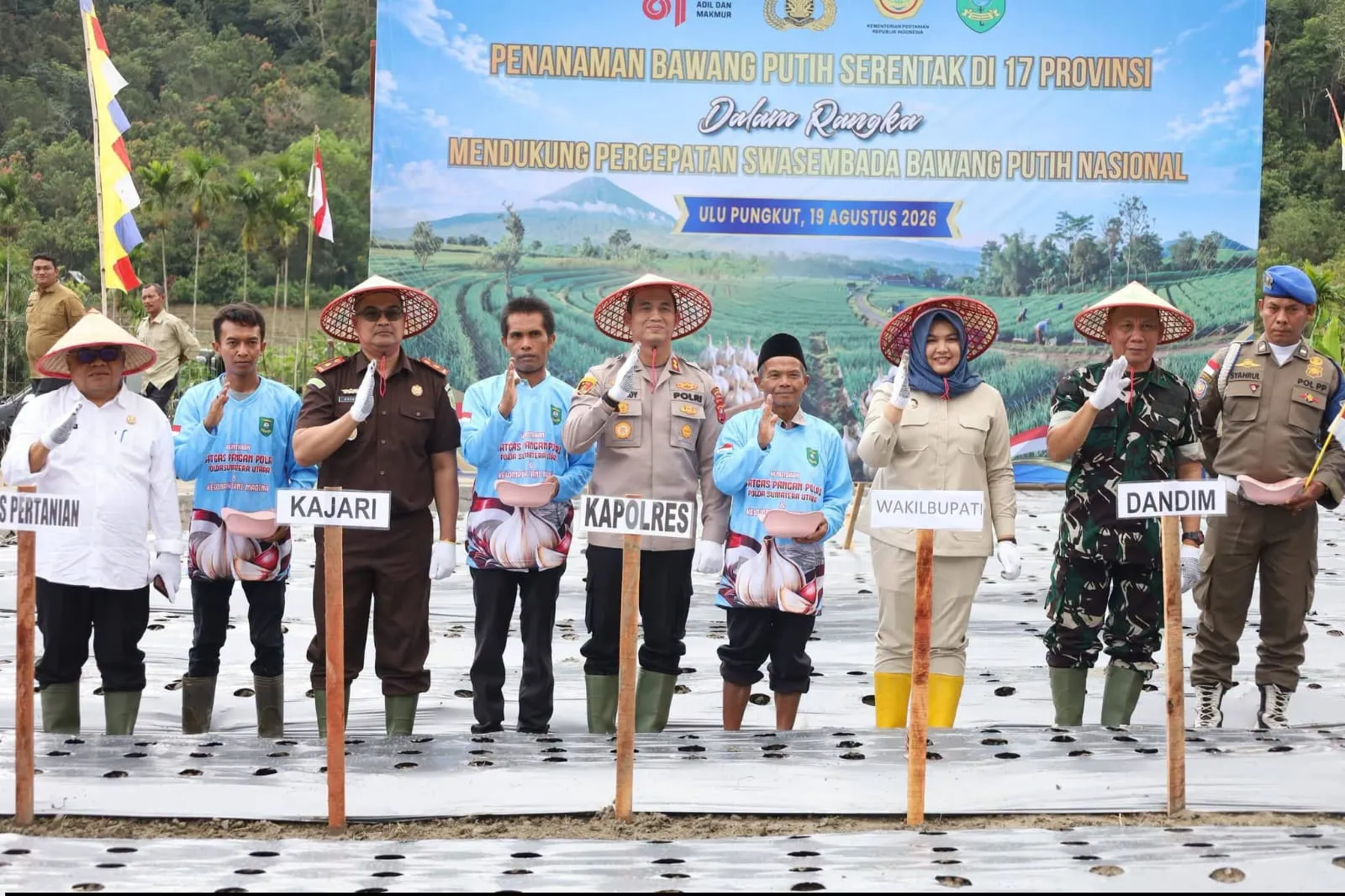 Dukung Program Ketapang Presiden Prabowo, Wabup Madina Turun ke Ladang