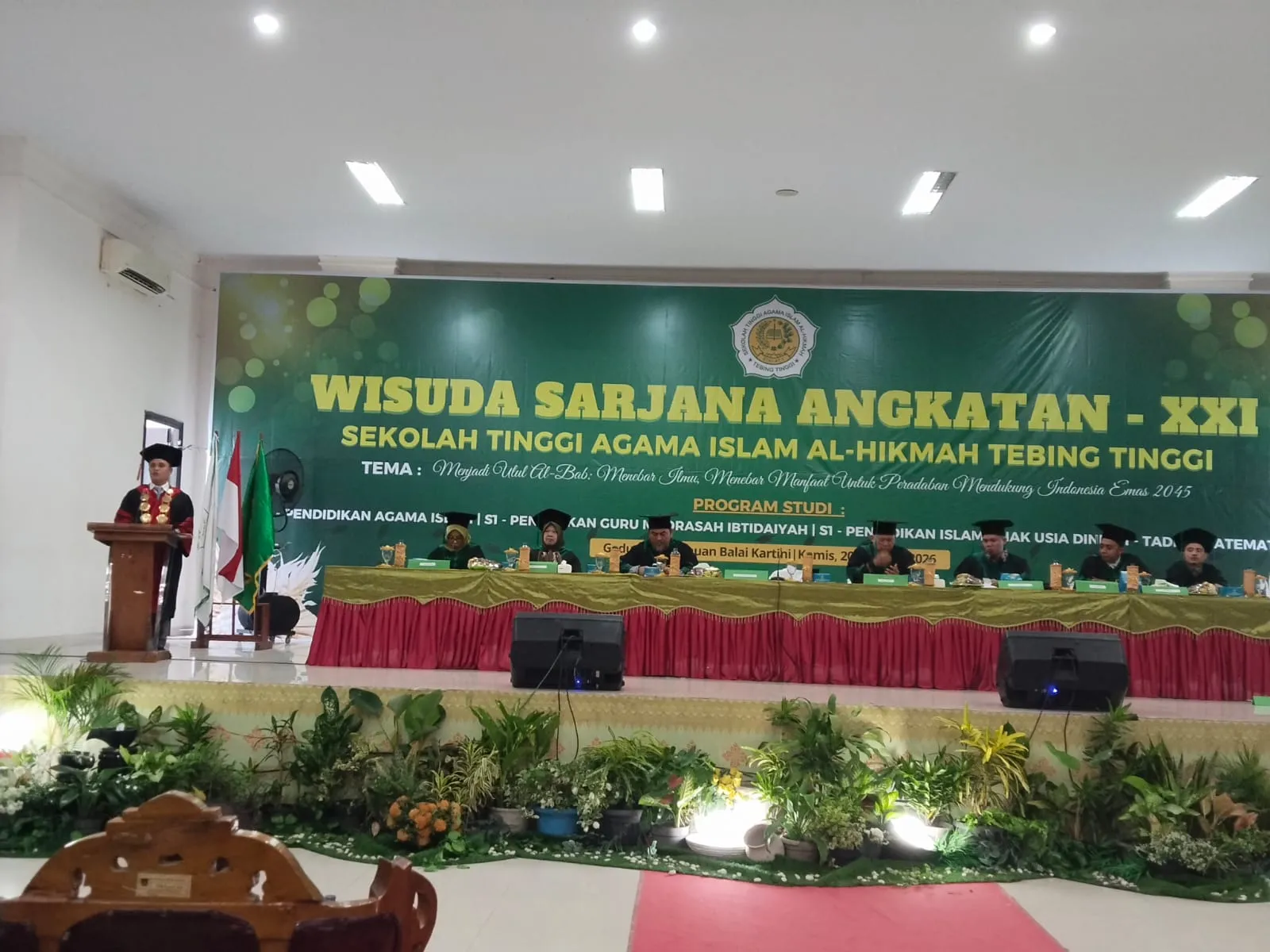 STAI Al Hikmah Tebingtinggi Lepas 194 Sarjana