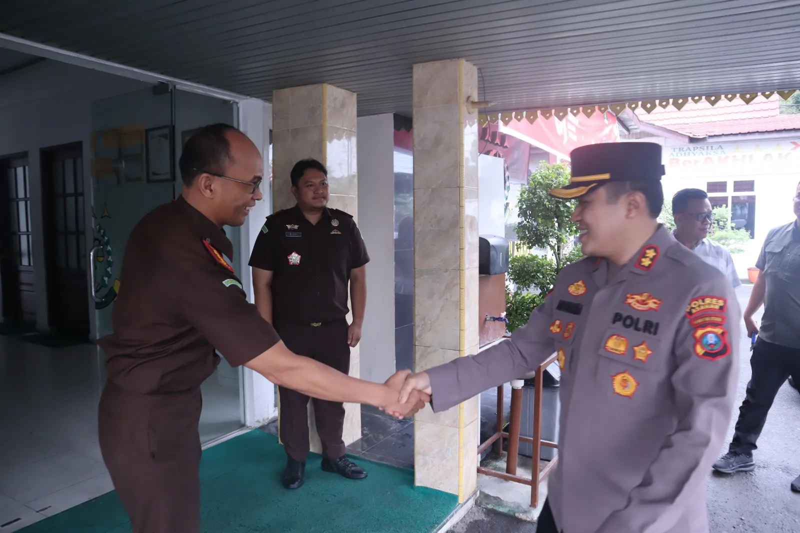 Pererat Penegakan Hukum di Asahan, Kapolres Jalin Silaturahmi dan Sinergi dengan Kajari