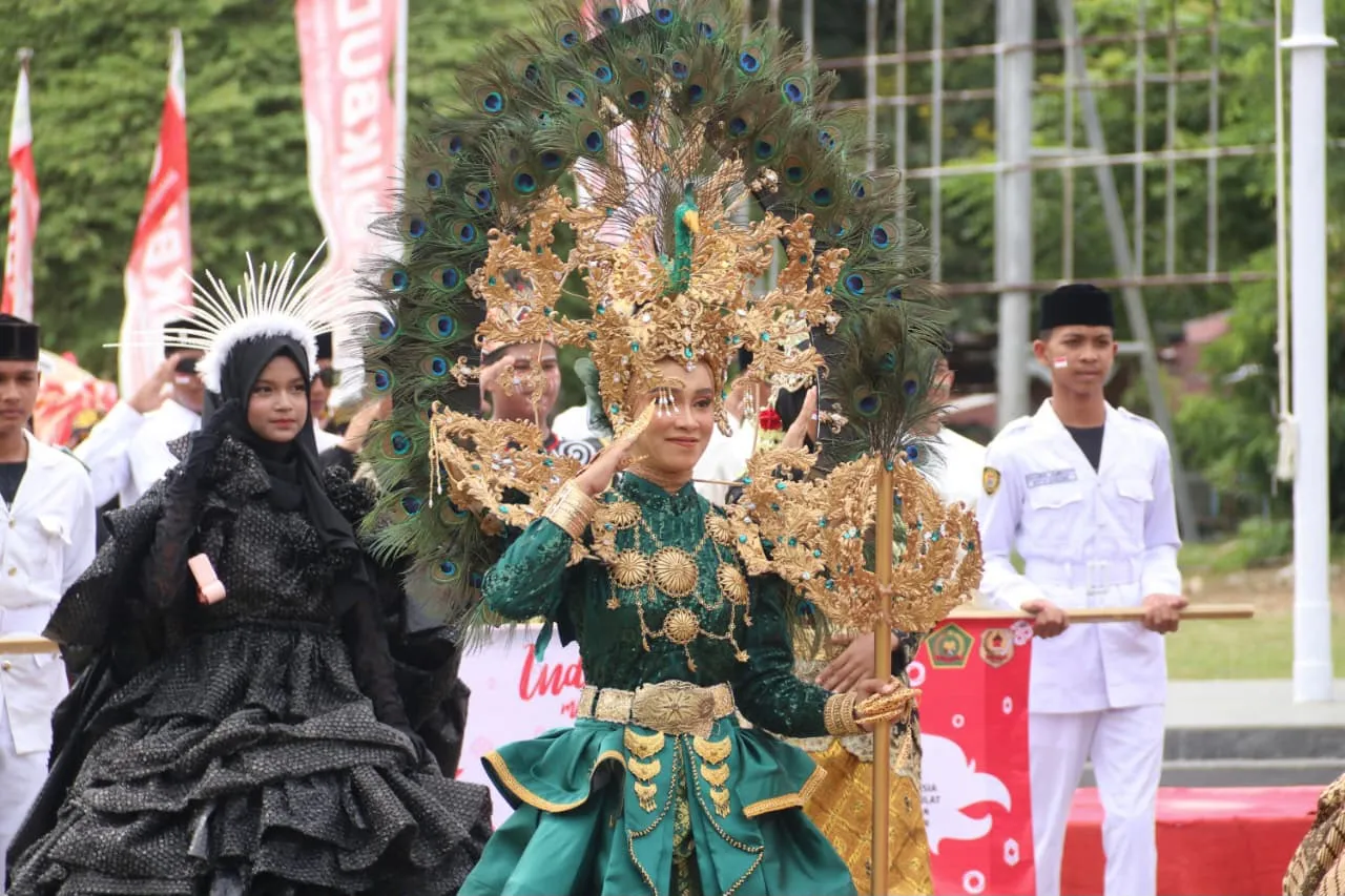 Pawai Karnaval HUT ke-81 RI di Sabang Diikuti 49 Sekolah, Tampilkan Kreativitas dan Semangat Kemerdekaan