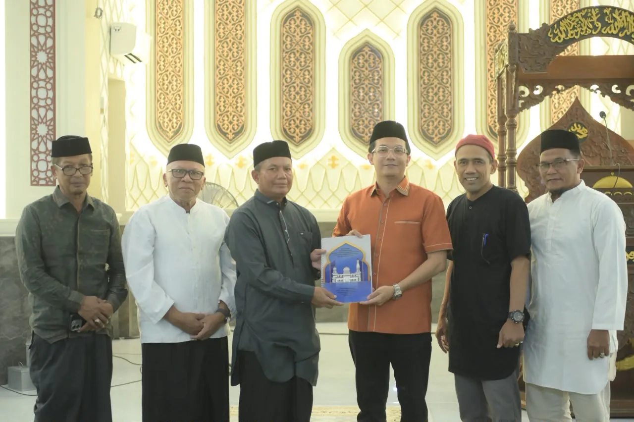 Ketua DPRK Banda Aceh Advokasi Anggaran Untuk Pembangunan Menara Masjid Taqwa Seutui