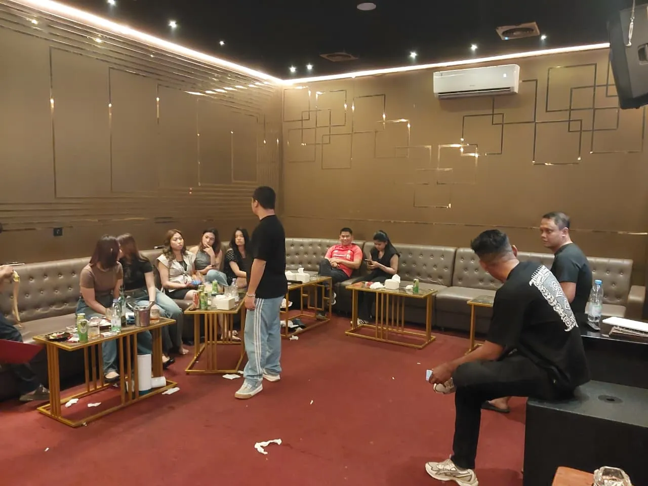 Tim Pemberantasan dan Intelijen BNNP Sumut Razia Sejumlah THM di Medan