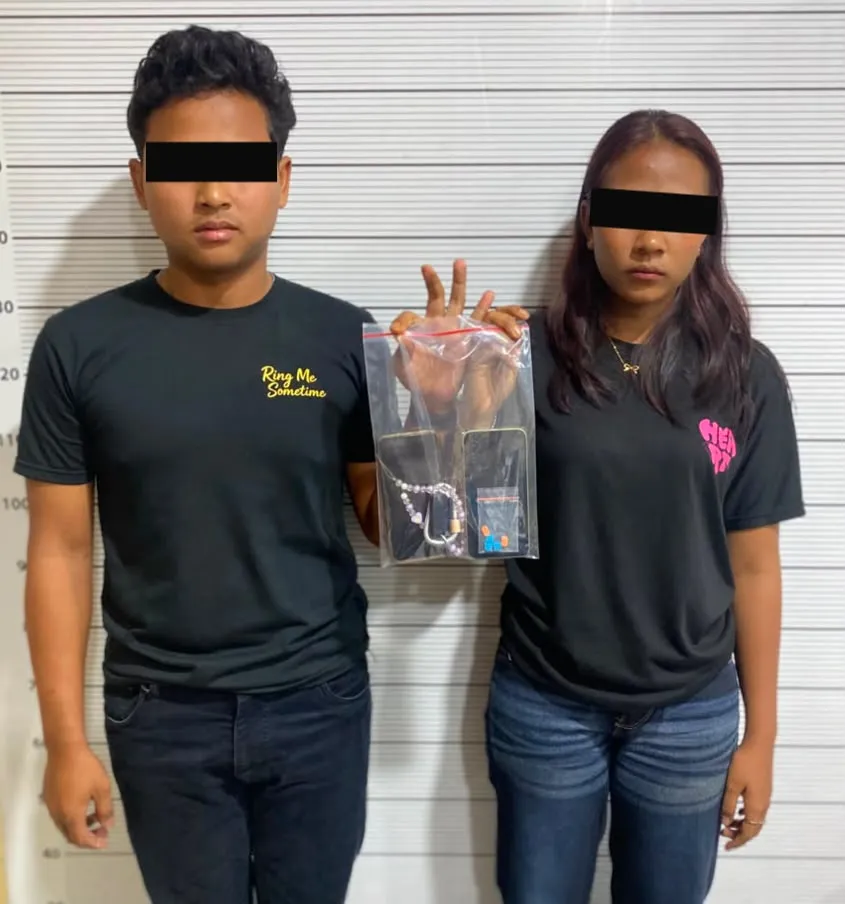 Satresnarkoba Polrestabes Medan Ringkus Dua Muda Mudi Edarkan Ekstasi