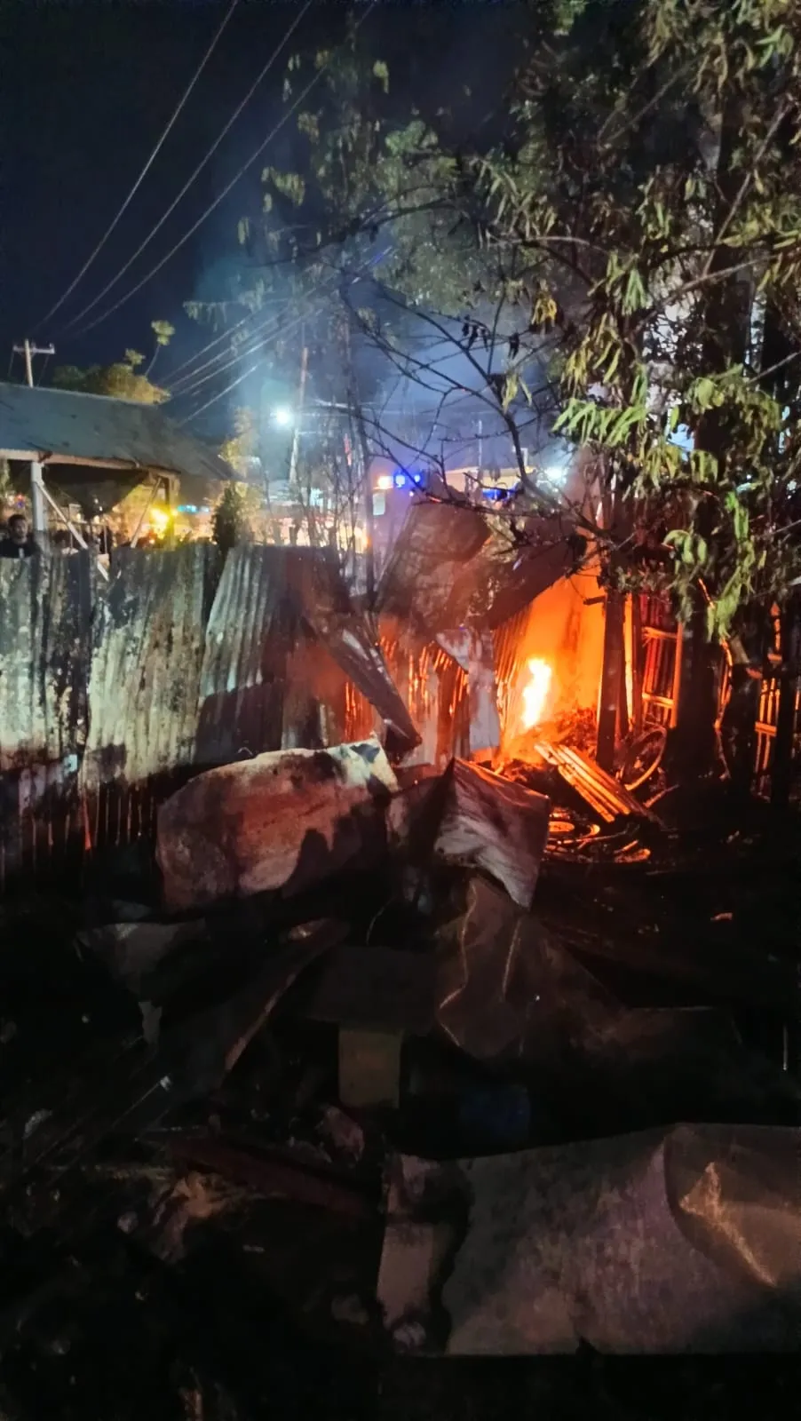 Rumah Warga di Kuta Pangwa Terbakar