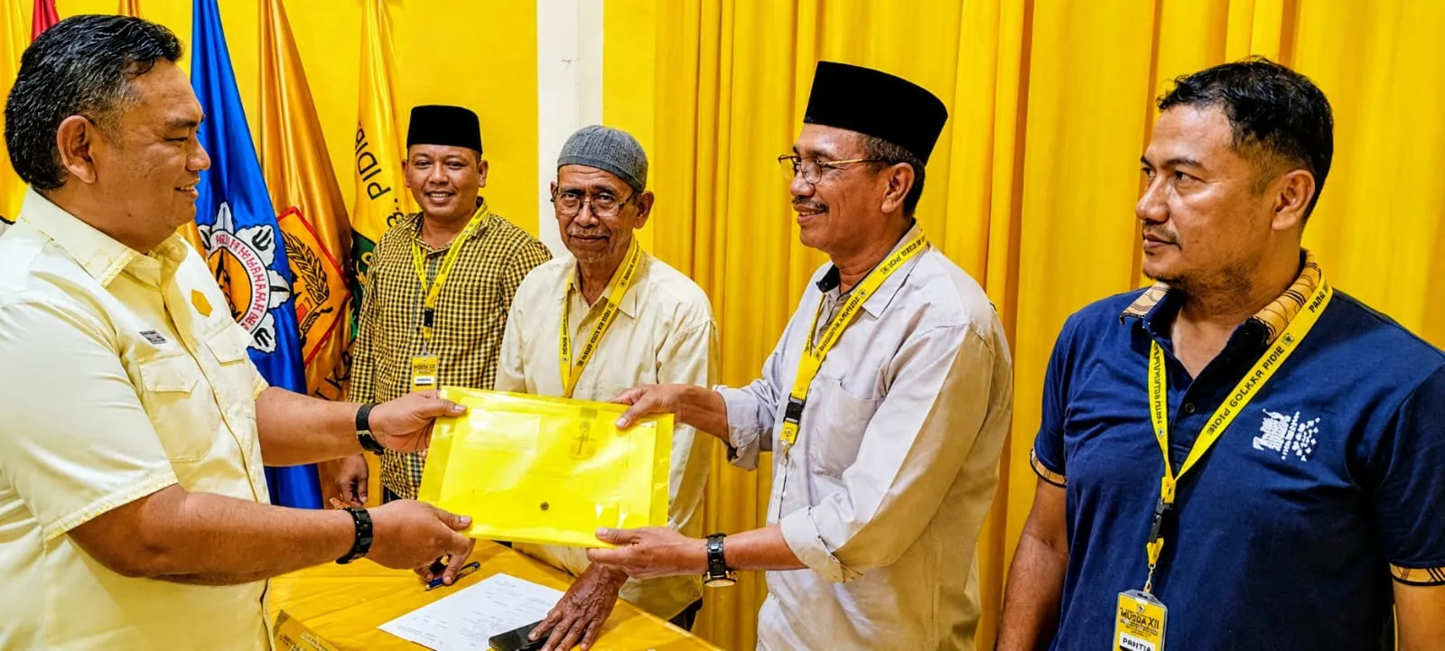 T Saifullah Mendaftar, Golkar Pidie Bergetar