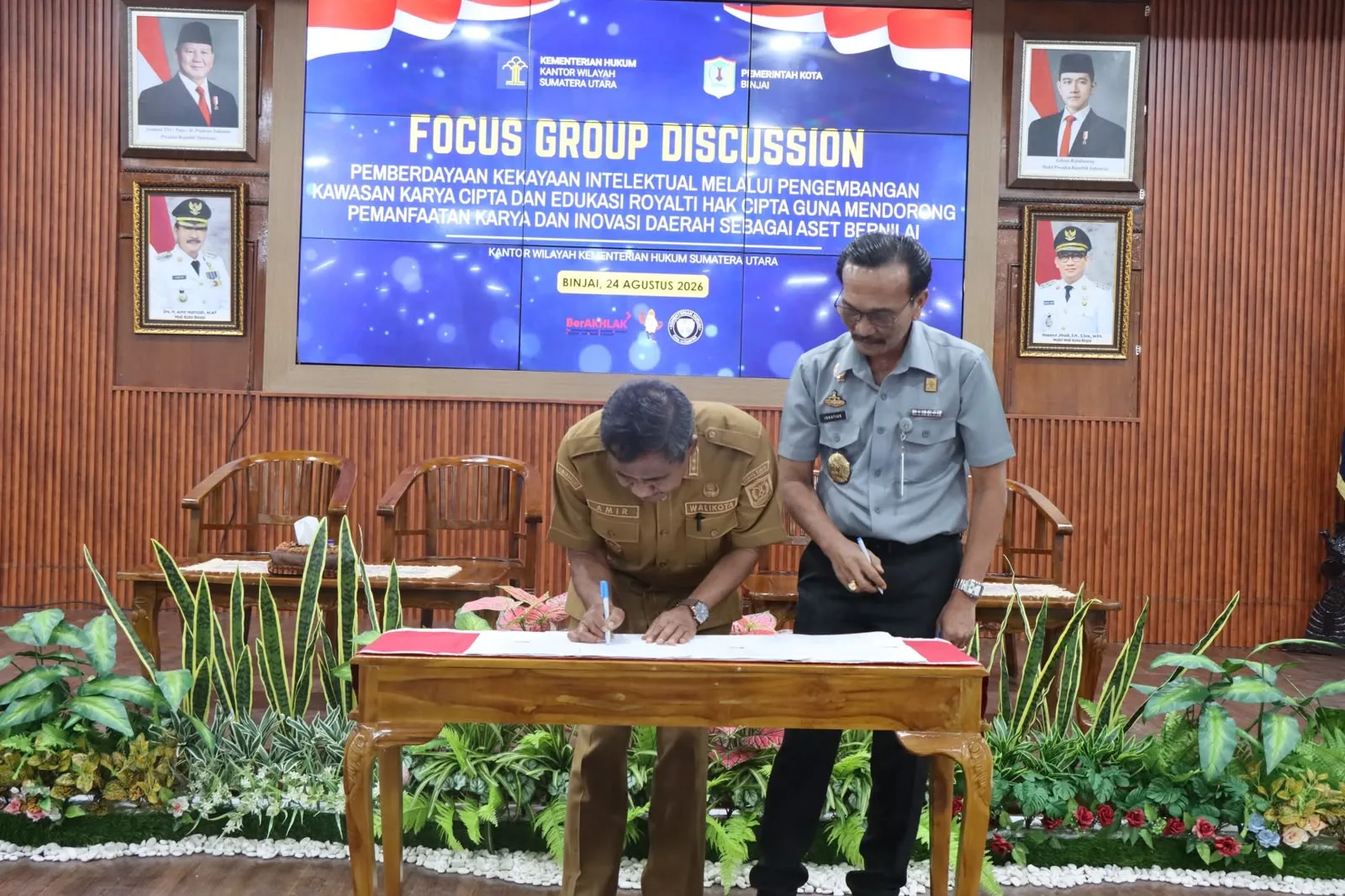 Pemko Binjai Perkuat Perlindungan Kekayaan Intelektual dan Karya Masyarakat