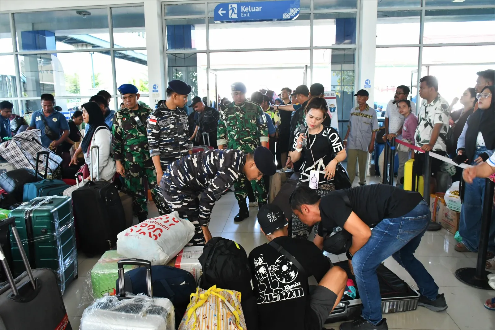 Kodaeral I Pastikan Barang Terlarang Tak Lolos Dari Terminal Penumpang Bandar Deli