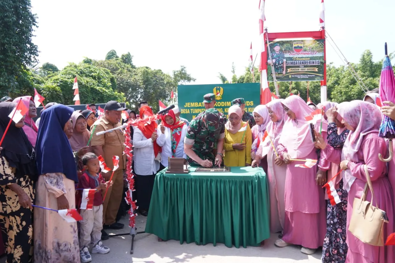 Kodam I/BB Bangun 323 Jembatan Dan 524 Sumur Bor Untuk Masyarakat