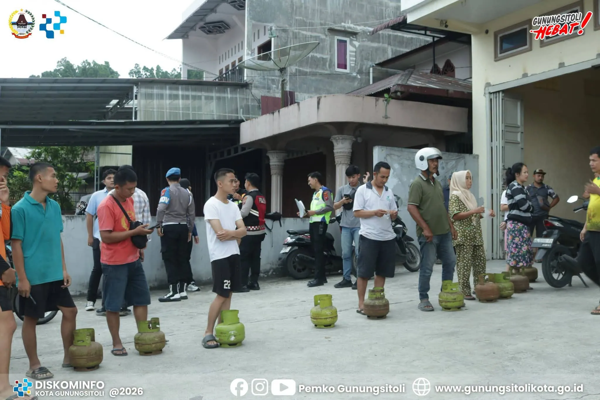 Sidak Hari Kedua, Pemko Gunungsitoli Temukan Pengecer LPG 3 Kg Diduga Jual di Atas HET