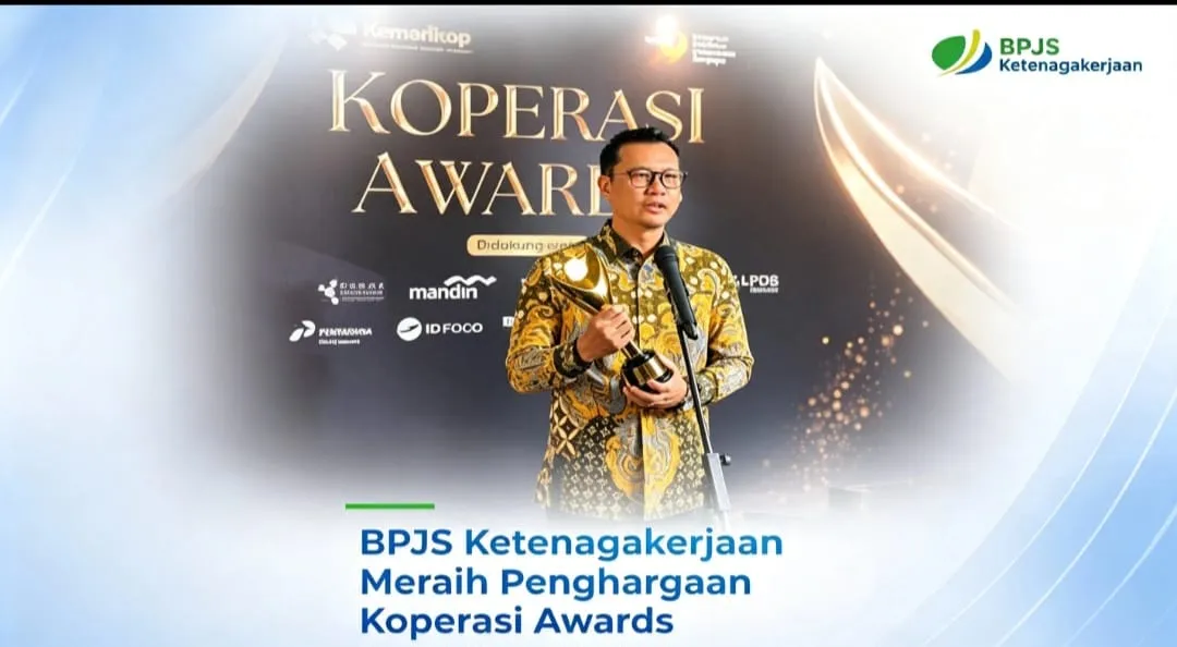 BPJS Ketenagakerjaan Raih Penghargaan Koperasi Awards 2026, Perkuat Perlindungan Pekerja Koperasi