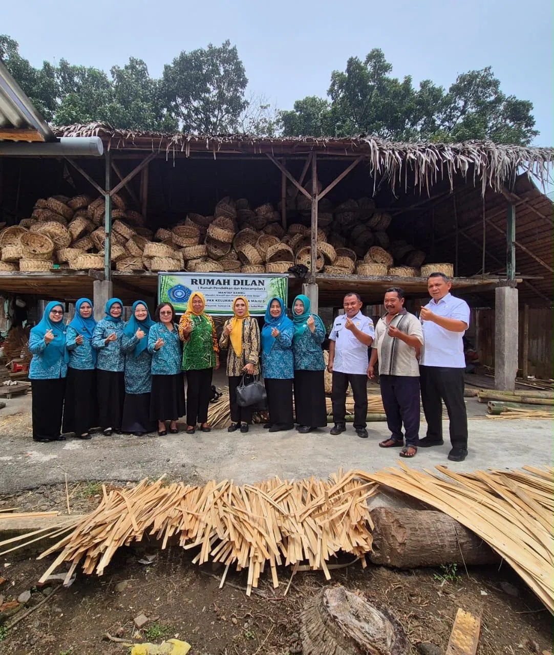 Dorong Kemandirian Ekonomi Keluarga, TP PKK Kota Binjai Ikuti Evaluasi Lomba UP2K