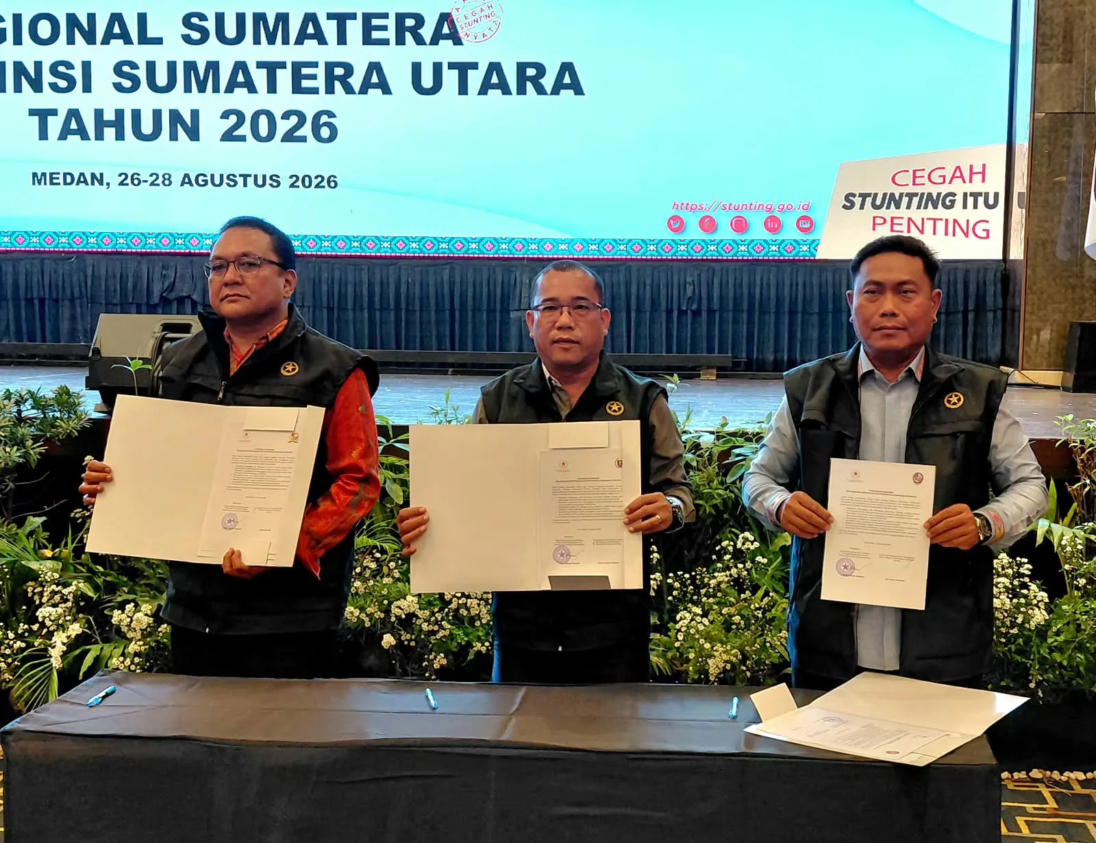 Deliserdang Teken Kesepakatan Bersama Penurunan Stunting