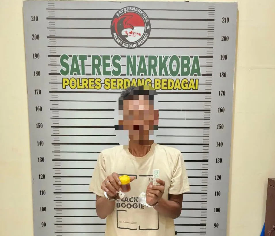 Bukannya Tobat, Residivis Pantai Cermin Diciduk Edarkan Sabu