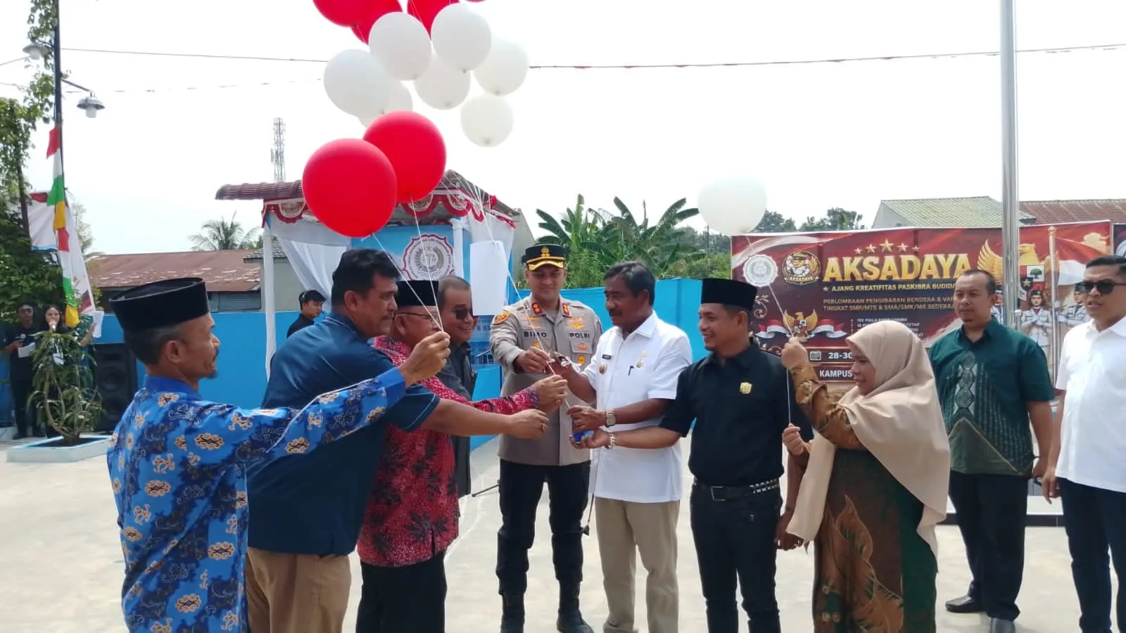 Wali Kota Amir Hamzah Resmi Buka Lomba Pengibaran Bendera dan Vafor 2026 di STKIP Budidaya Kota Binjai