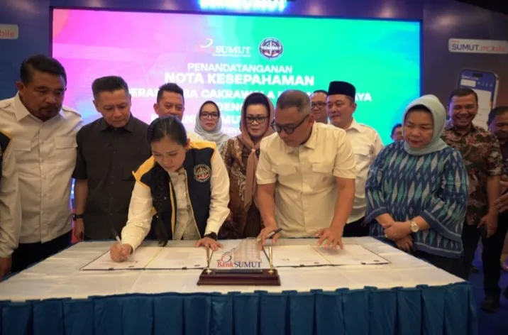 Bunda Yin Ajak 2 Juta Anggota CAKRA Menjadi Nasabah Bank Sumut