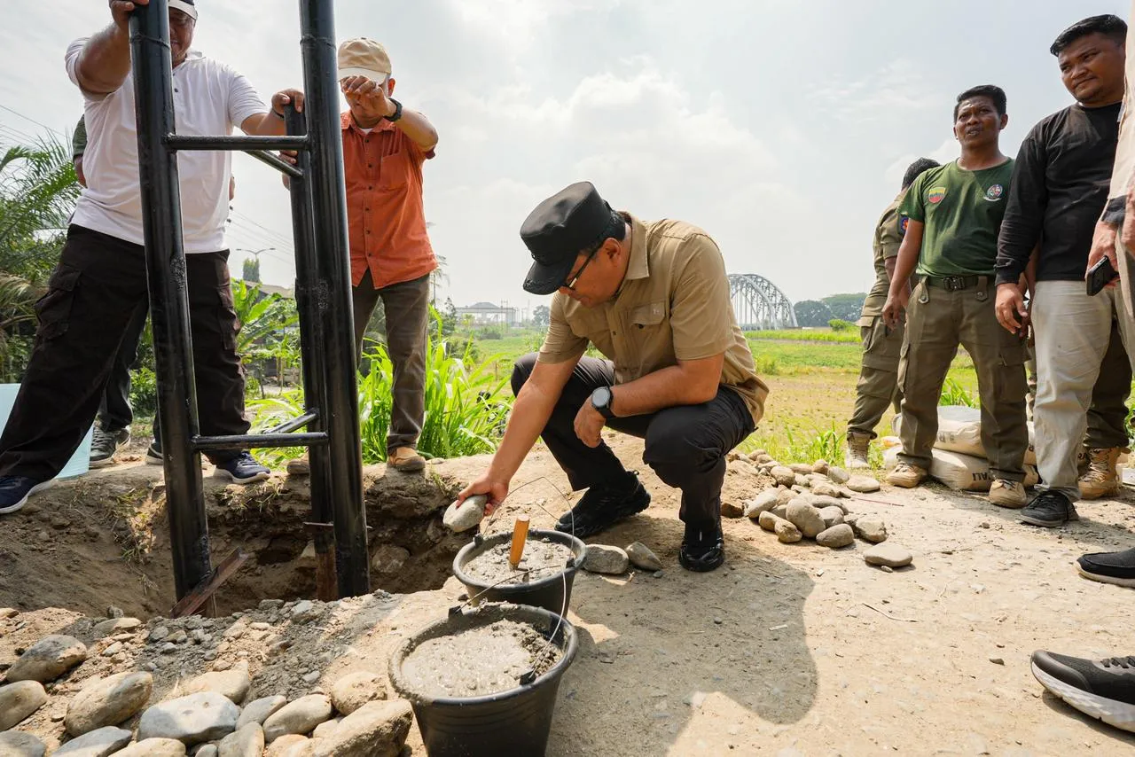 Cegah Abrasi, Akses ke Sungai Ular Dipasang Pembatas