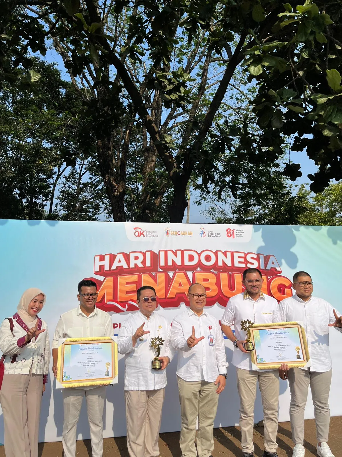 Pematangsiantar Terima Penghargaan Tabungan Pelajar Terbaik Regional Sumatera