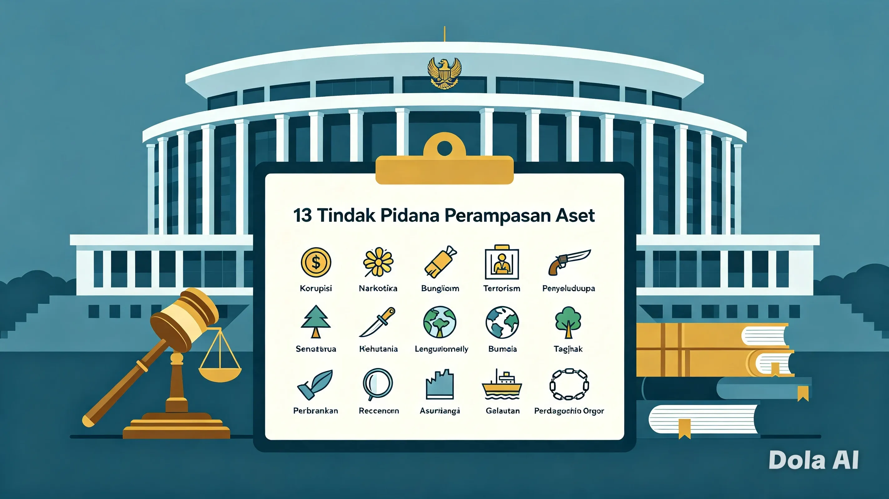 13 Tindak Pidana yang Bisa Dikenai Perampasan Aset