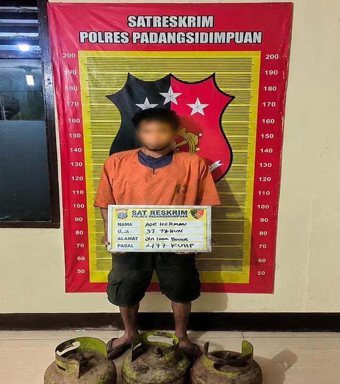 Polisi Ciduk Pembongkar Toko di Sidimpuan