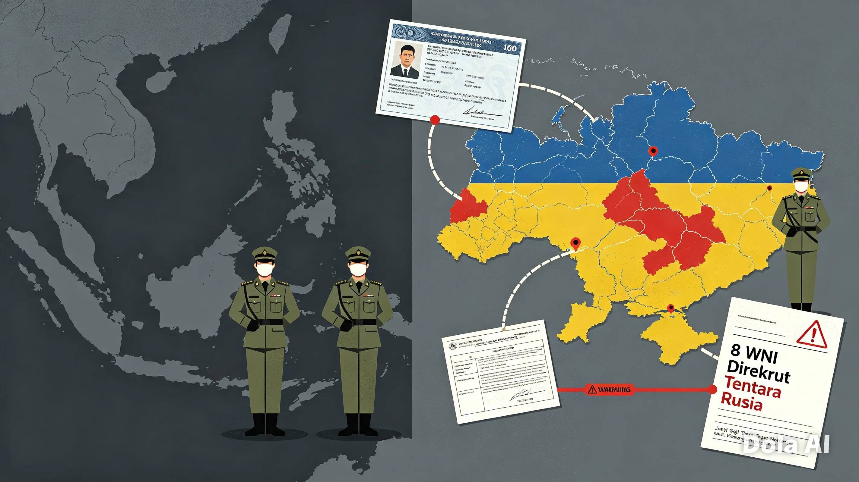 Intelijen Ukraina: 8 WNI Jadi Tentara Rusia