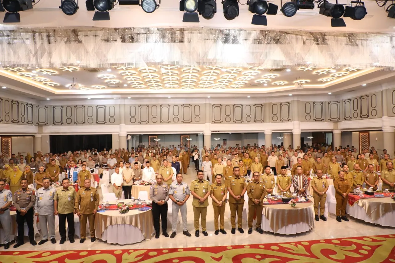 Bupati Asahan Hadiri Rakor Optimalisasi PAD dan DBH Pajak di Medan