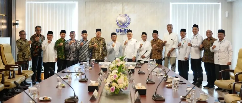Silaturahim Ke UMSU, UMN Al Washliyah Siap Sukseskan Muktammar Muhammadiyah Aisyiyah 2027