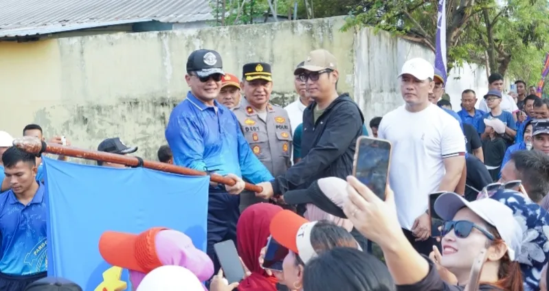 CFD Pertama Di Medan Belawan, Rico Waas: Bahagia Dan Sehat Harus Menjangkau Seluruh Sudut Kota Medan