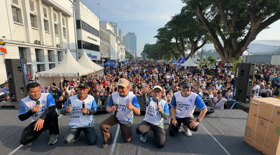 Ribuan Warga Medan Meriahkan CFD Bersama UMSU