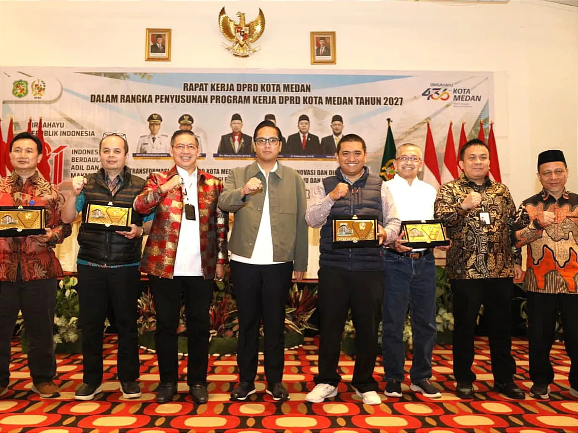Percepat Pertumbuhan Ekonomi, Wali Kota Rico Dorong Penguatan Sinergi Pemko - DPRD Medan