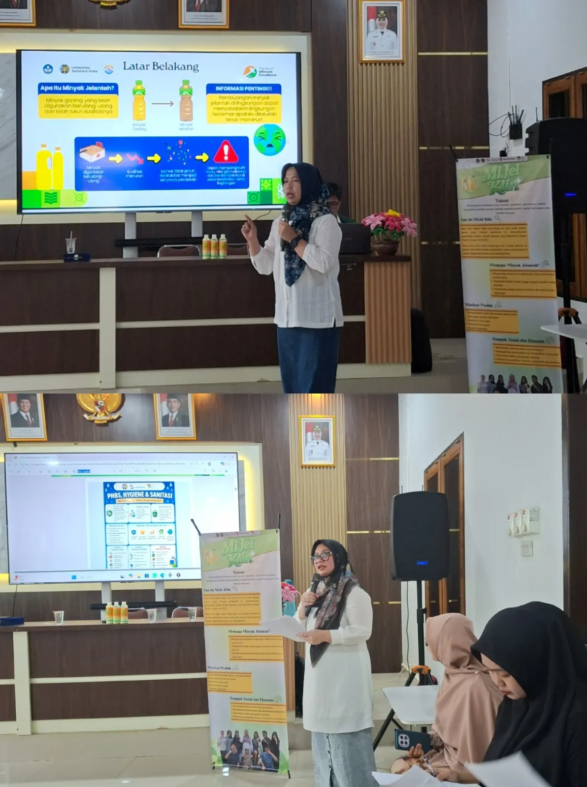 Tim Pengabmas USU Hadirkan Inovasi Pengolahan Minyak Jelantah di Kabupaten Langkat