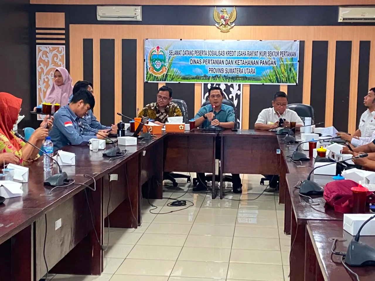 Dinas Pertanian dan Ketahanan Pangan Provinsi Sumatera Utara Sosialisasi KUR Sektor Pertanian
