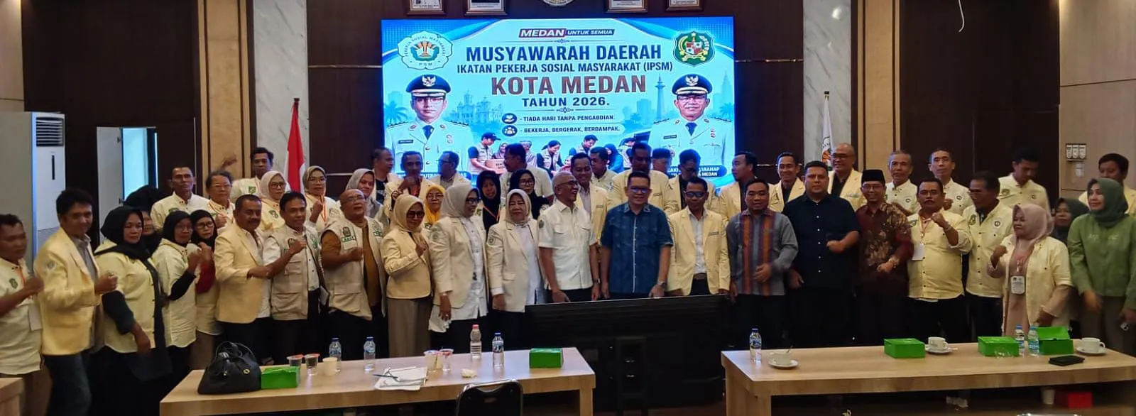 Musda IPSM Kota Medan, Riswan ST Terpilih Secara Aklamasi