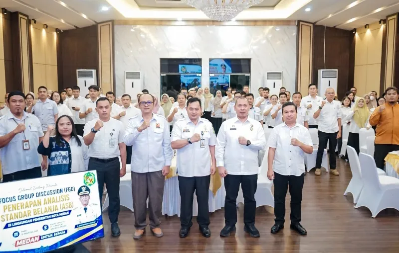 Perkuat Tata Kelola Keuangan, Wali Kota Medan Minta Perangkat Daerah Terapkan ASB Secara Konsisten