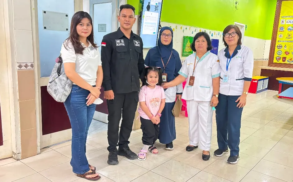 AMS XII Kembali Dampingi Nelvin Nduru Jalani Kontrol Pascaoperasi Di RSU H. Adam Malik Medan