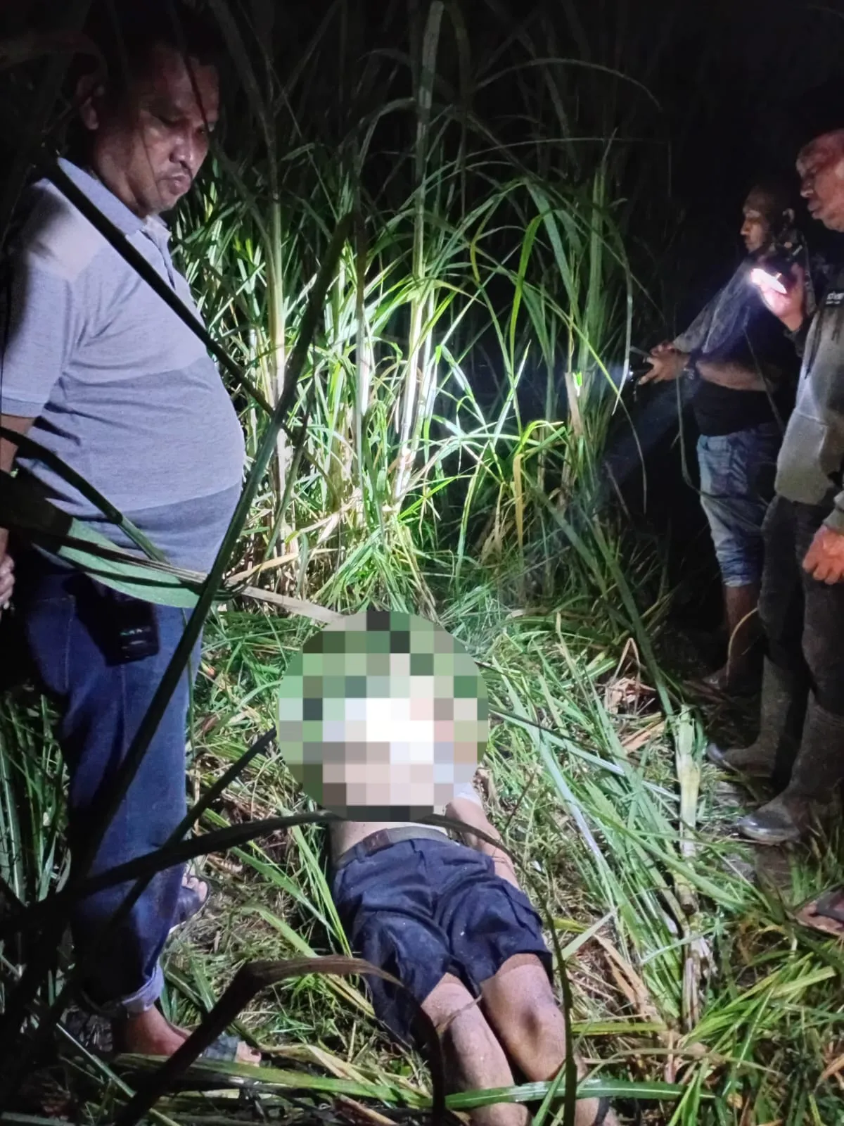 Driver Online Ditemukan Tewas Di Perkebunan Tebu, Kondisi Kaki Terikat