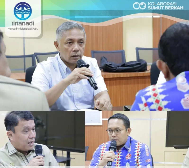 Tirtanadi Paparkan Kinerja dan Rencana Bisnis kepada Pemprov Sumut