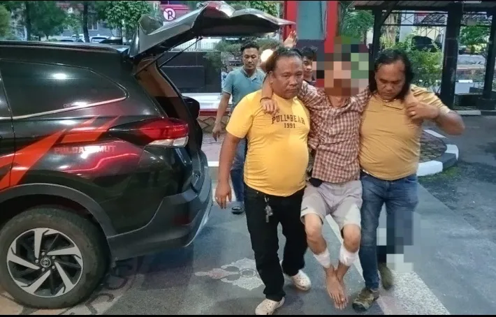 Jatanras Poldasu Tembak Dua Tersangka Pembunuh Sopir Taksi Online