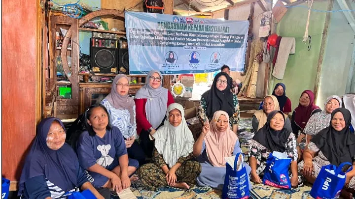 UPU Sulap Limbah Cangkang Kerang Jadi Masker, Dorong Ekonomi Masyarakat Pesisir Medan-Belawan
