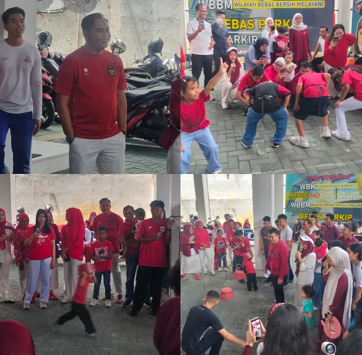Ragam Perlombaan Meriahkan HUT RI Di Kantor Imigrasi Kelas I TPI Polonia