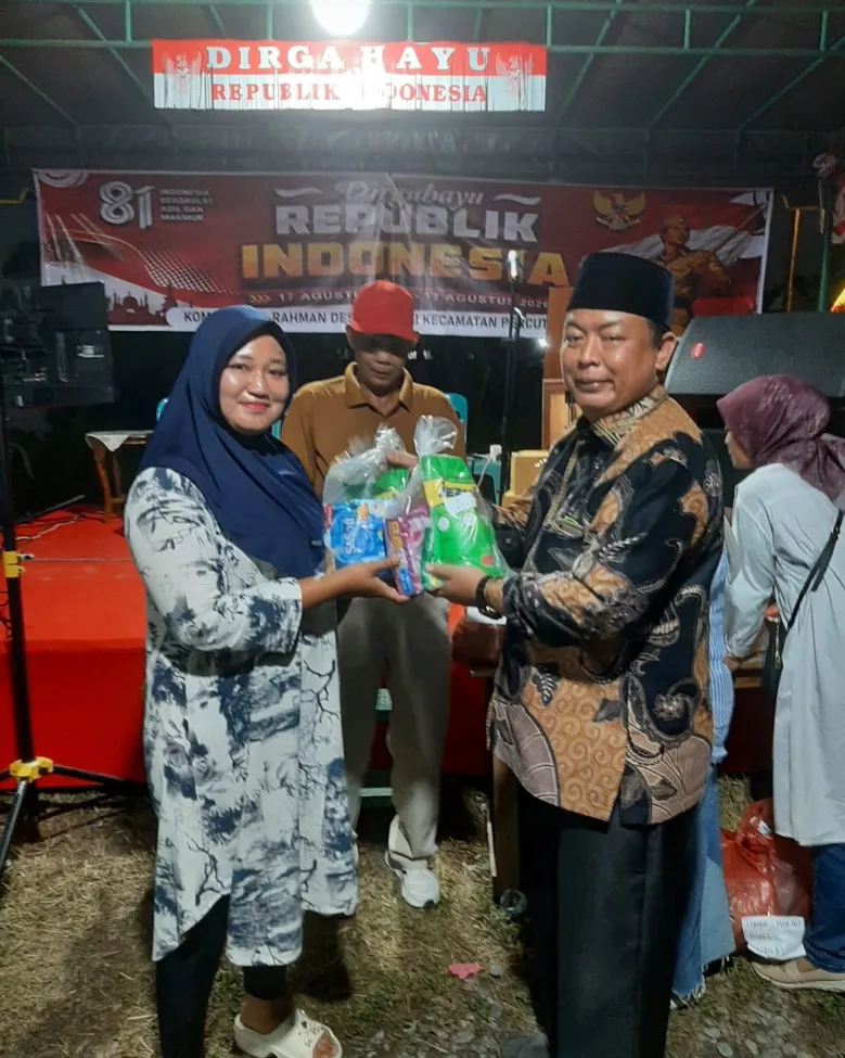 Syukuran HUT Ke 81 Kemerdekaan RI Di Komplek Ar-Rahman Sampali Meriah