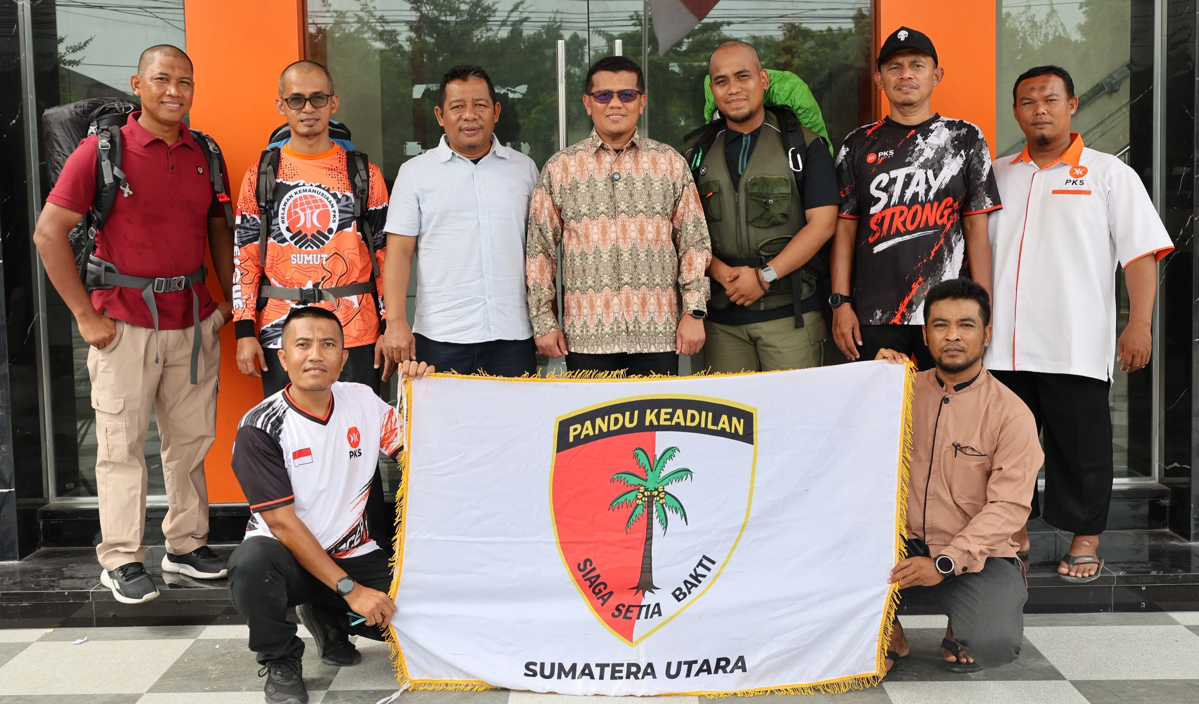 Tiga Utusan PKS Sumut Ikuti Pelatihan Relawan Tanggap Bencana Nasional Di Jawa Timur