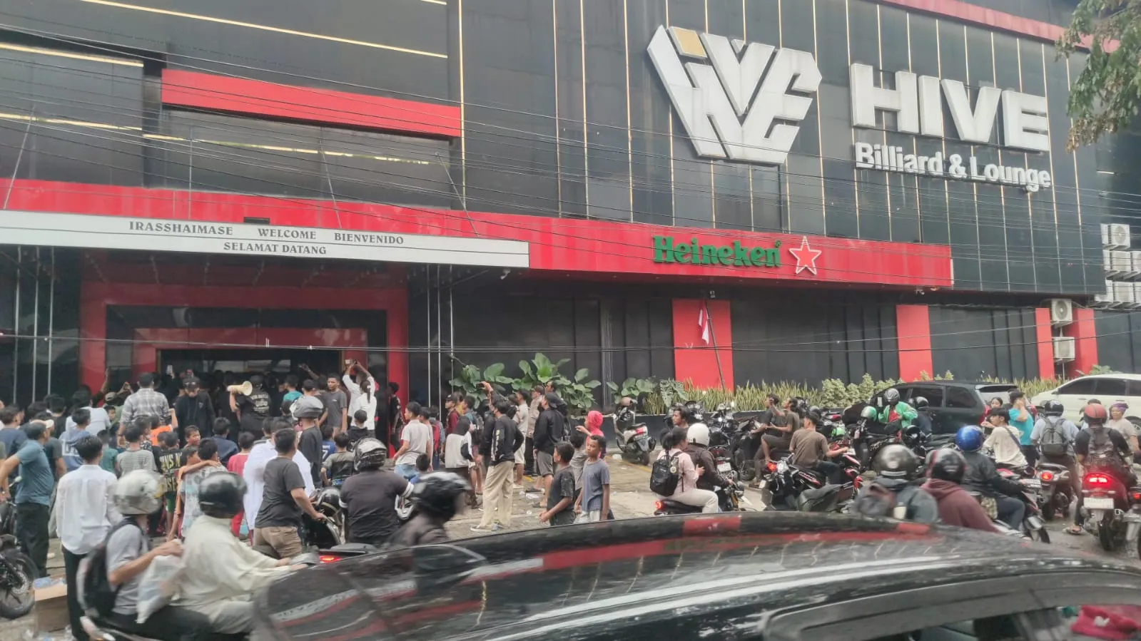 PYBH Geruduk Hive Billiard Aksara, Desak Usut Dugaan Korban Jiwa dan Narkoba