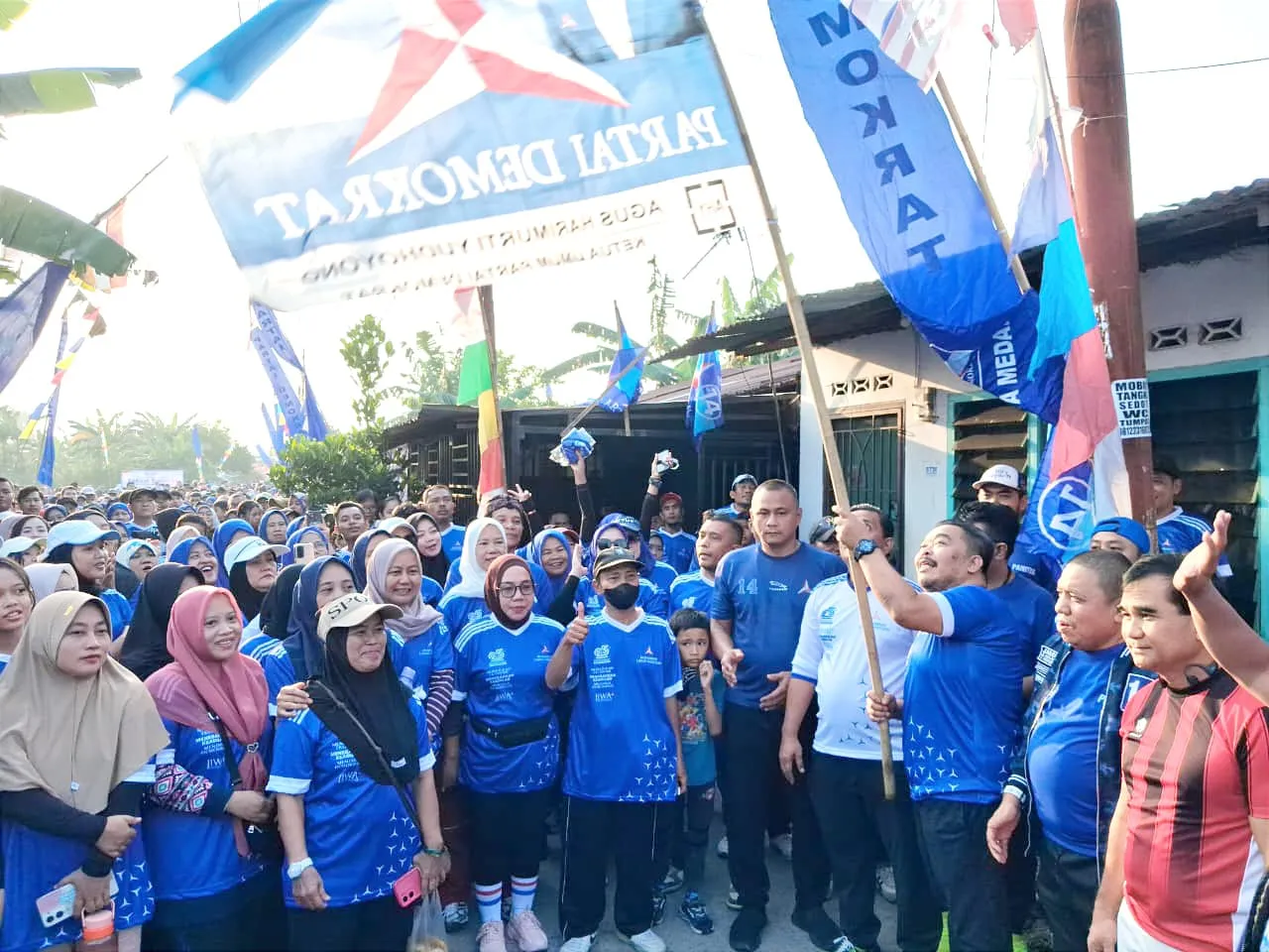 Lomba Rakyat Demokrat Medan Meriah, Peringati HUT ke-81 RI dan Songsong Seperempat Abad Partai ‎