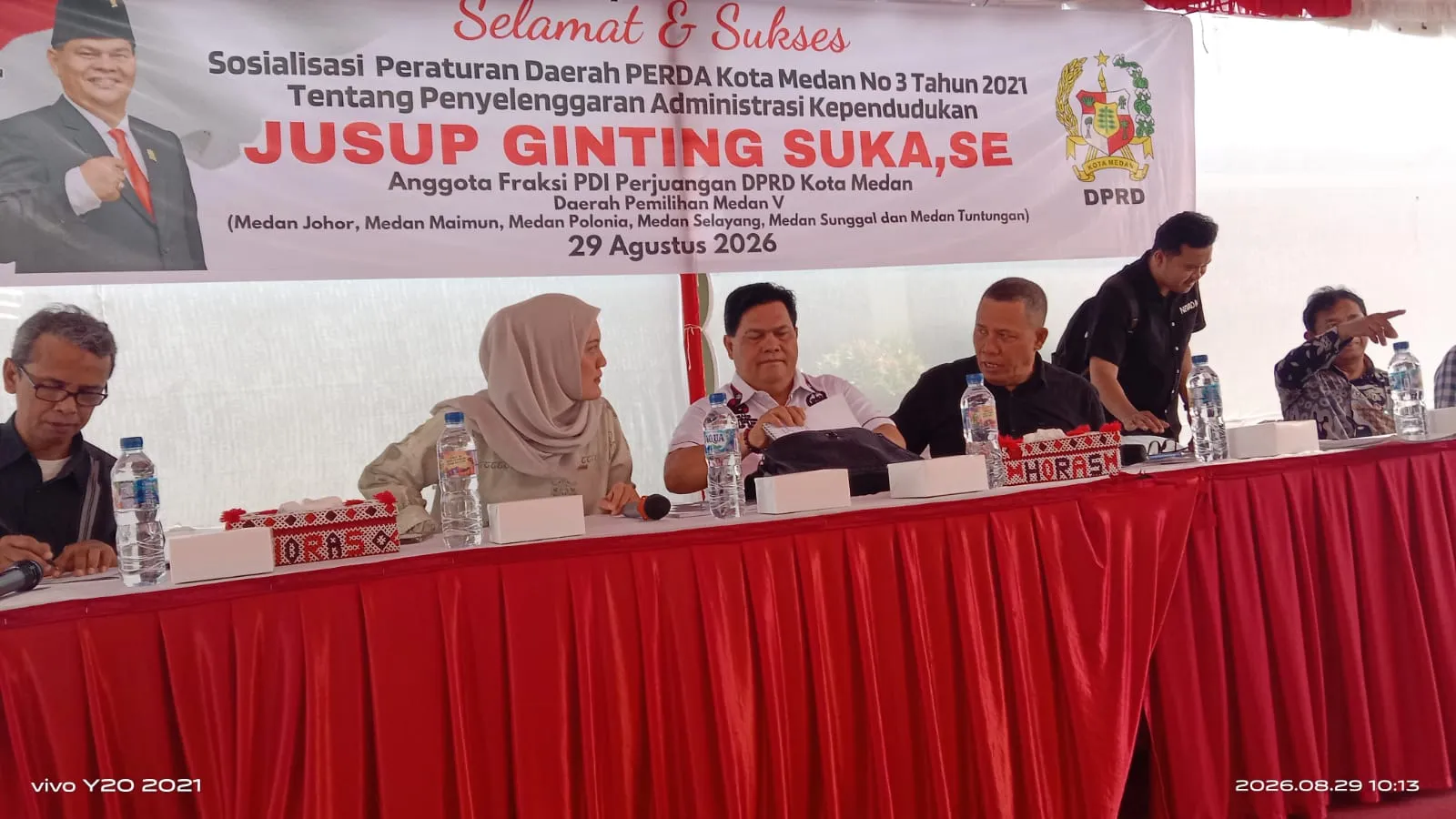 Jusup Ginting: KTP Dan KK Bukan Sekadar Identitas, Tapi Kunci Warga Dapatkan Hak Pendidikan Hingga Bansos