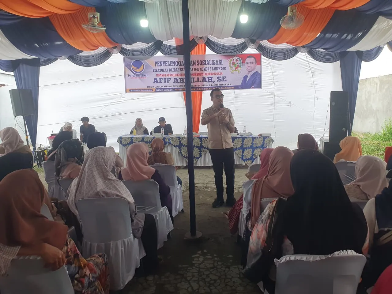 Afif Abdillah Imbau Warga Mengurus Kelengkapan Adminduk