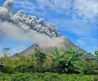 Erupsi Sinabung Kembali Terjadi, DPRD Sumut Ingatkan Warga Karo Waspada
